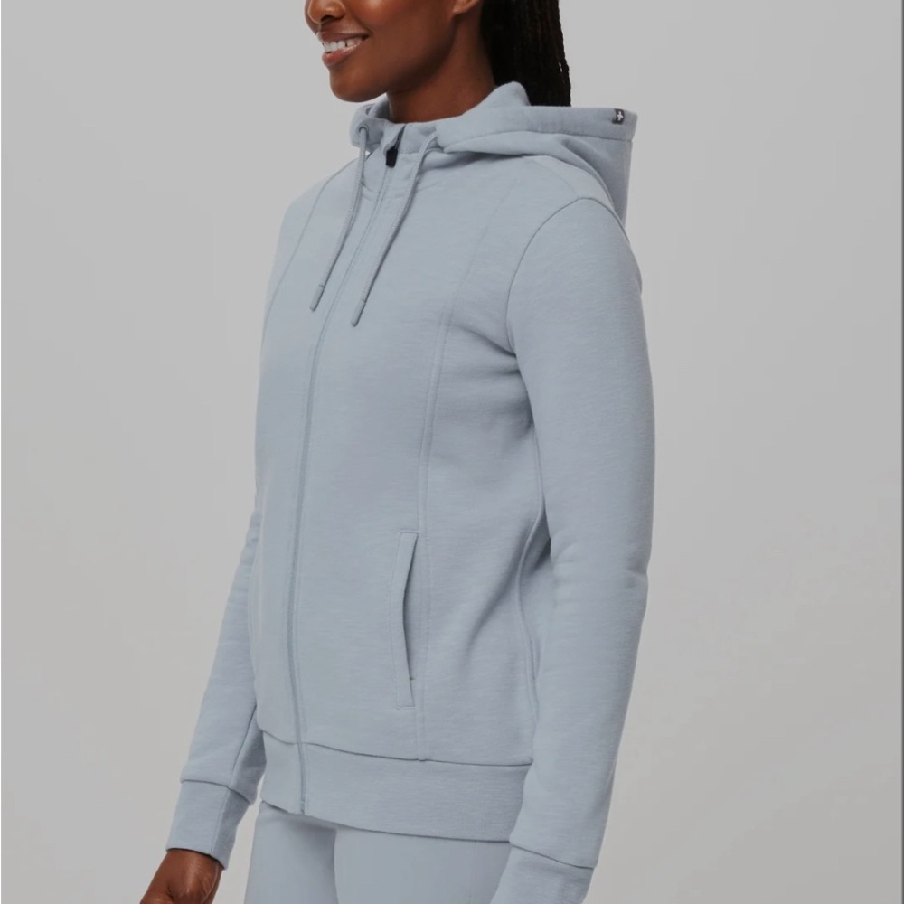 Figs essential hoodie dusty blue